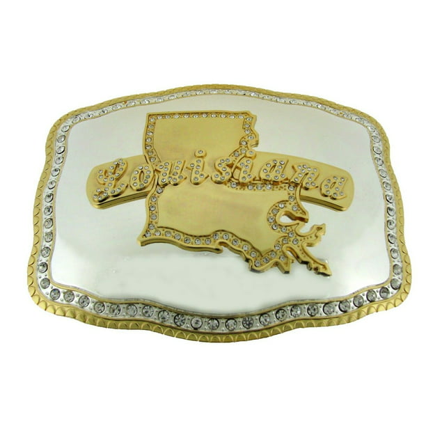 State of Louisiana US Trophy Belt Buckle KATRINA Western Rodeo Western Cowboy